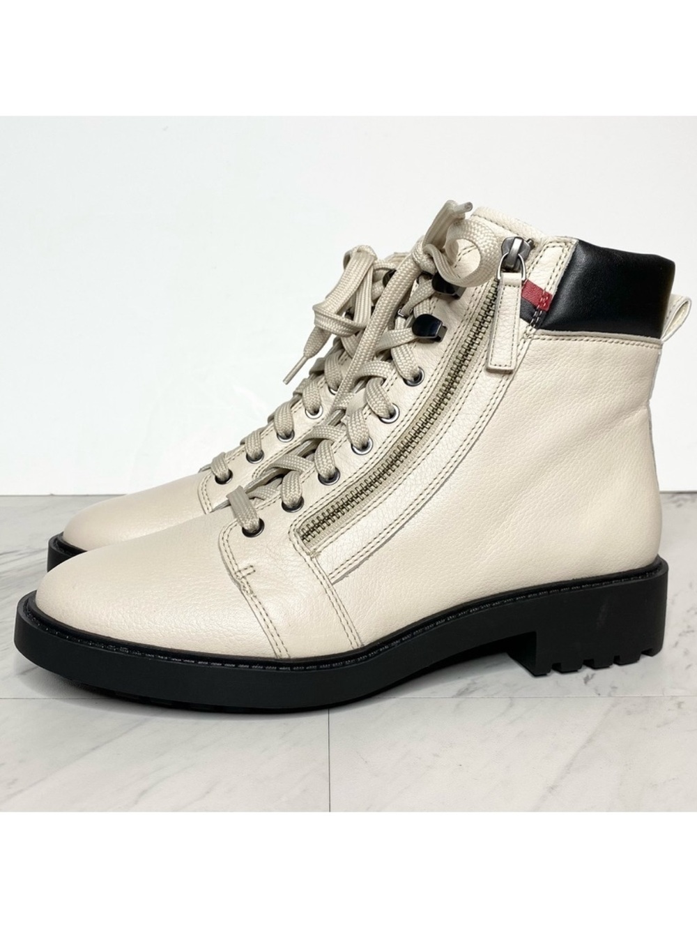 New! Paolo Tabby Cream Lace Uo Boot 8 1/2 M